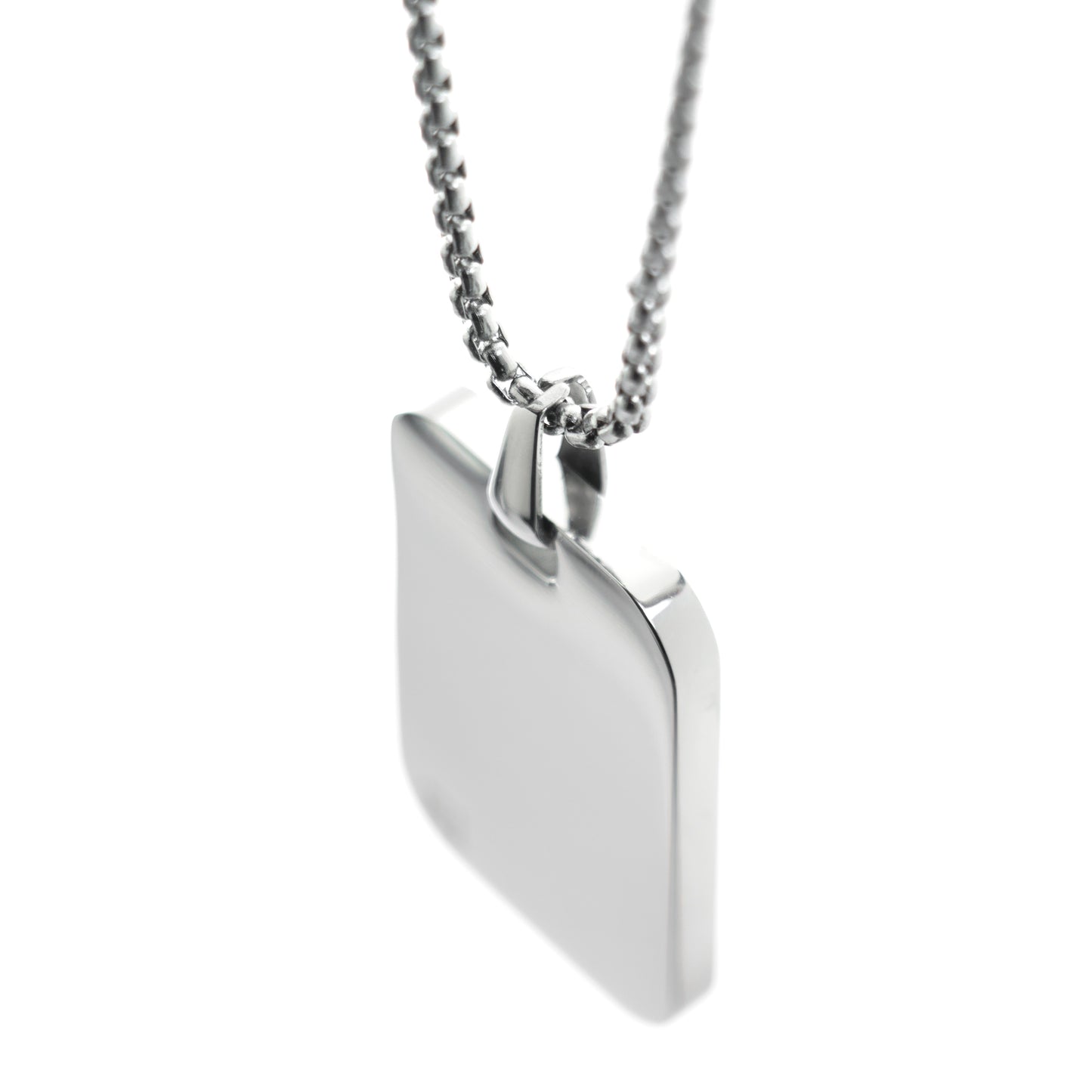Classic ID Necklace in Silver