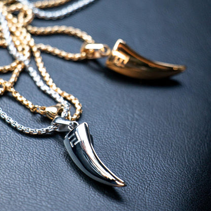 Tiger Claw Necklace in Black