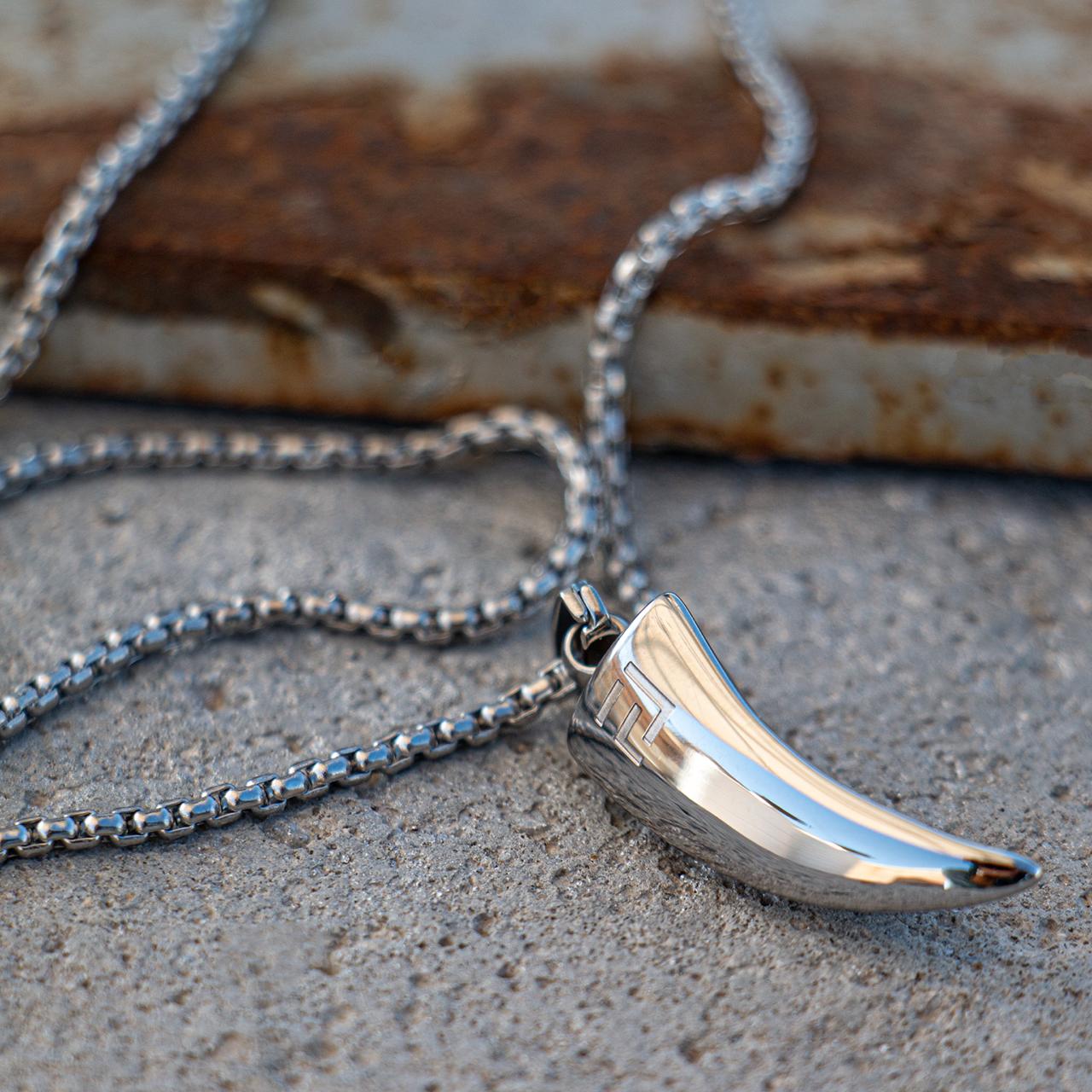 Tiger Claw Necklace in Black