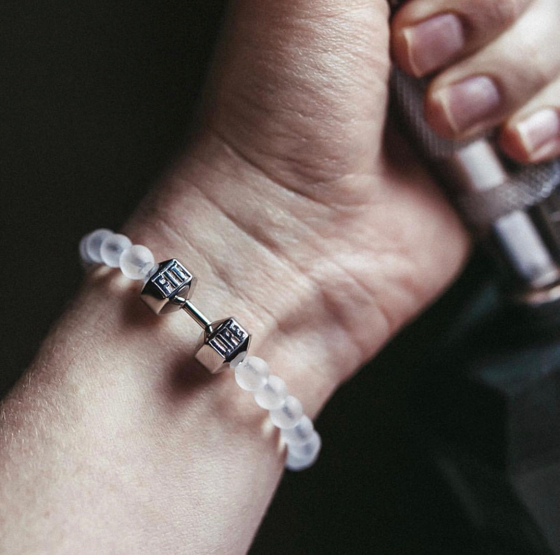 Translucent Dumbbell Bracelet