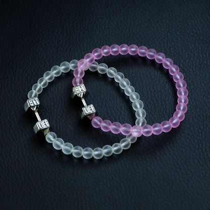Translucent Dumbbell Bracelet