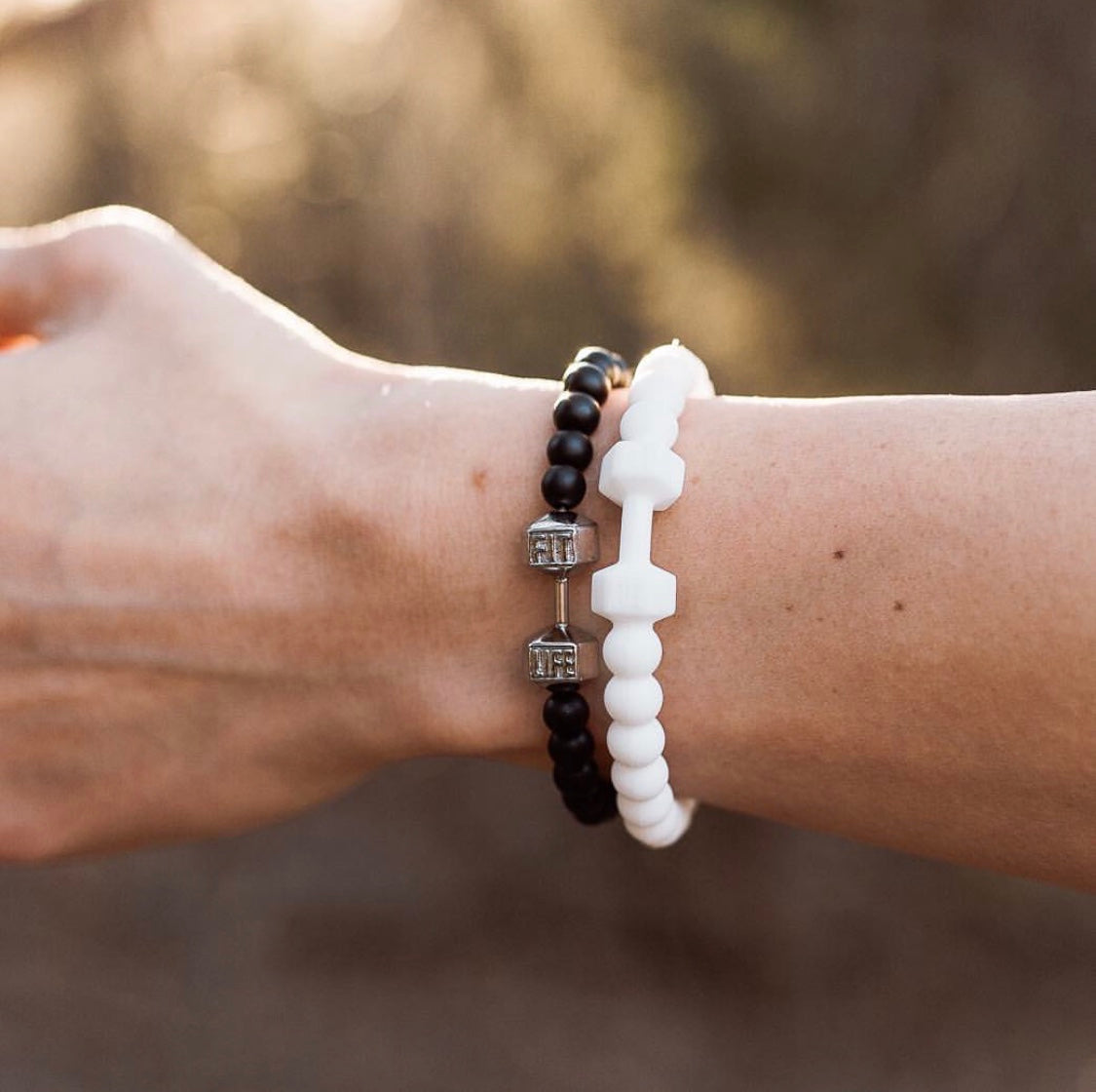 White Active Bracelet