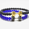 Limited Edition | Cobalt Blue Dumbbell Bracelet